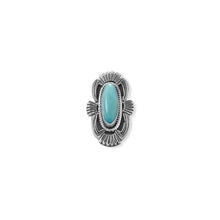Load image into Gallery viewer, Admired Adornments! Native American Campitos Turquoise Ring