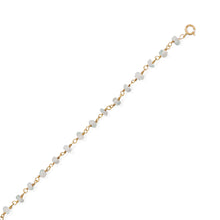 Load image into Gallery viewer, Moonlight Gold Moonstone Anklet