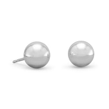 Load image into Gallery viewer, 8mm Ball Stud Earring
