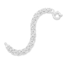 Load image into Gallery viewer, 7&quot; 160 Gauge Oval Byzantine Bracelet
