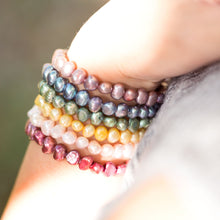 Load image into Gallery viewer, Yellow Cultured Freshwater Pearl Stretch Bracelet
