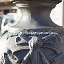 Load image into Gallery viewer, 8&quot; Rainbow Moonstone Bracelet
