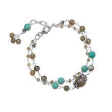 Load image into Gallery viewer, Baila Luna Multistone Bracelet
