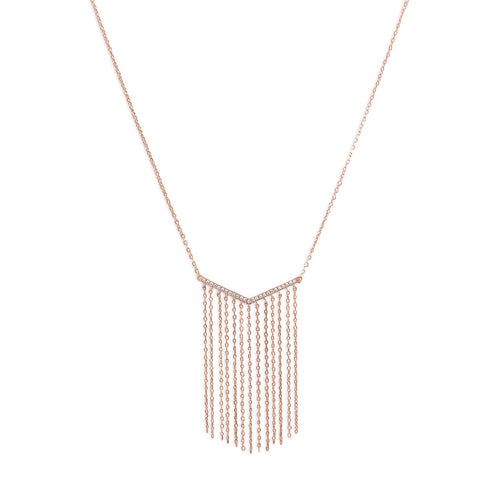 14 Karat Rose Gold Plated 