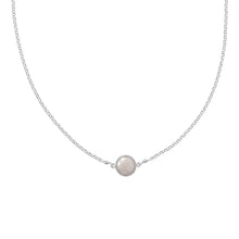 Load image into Gallery viewer, Sweet Simplicity! Cultured Freshwater Coin Pearl Necklace
