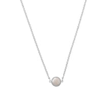 Load image into Gallery viewer, Sweet Simplicity! Cultured Freshwater Coin Pearl Necklace
