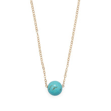 Load image into Gallery viewer, 16&quot; + 2&quot; Gold Filled Magnesite Necklace
