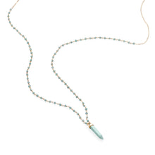 Load image into Gallery viewer, Pixie Apatite and Amazonite Necklace

