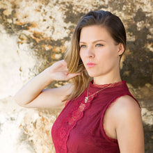 Load image into Gallery viewer, Belladonna Gold Ear Climbers
