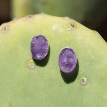 Load image into Gallery viewer, Marilla Amethyst Studs
