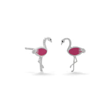 Load image into Gallery viewer, Pink Flamingo Earrings
