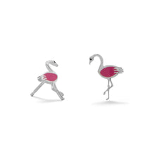 Load image into Gallery viewer, Pink Flamingo Earrings
