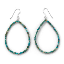 Load image into Gallery viewer, Ooh La La! Natural Turquoise Statement Earrings

