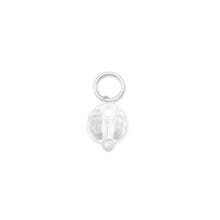Load image into Gallery viewer, Clear Quartz Charm - April Birthstone
