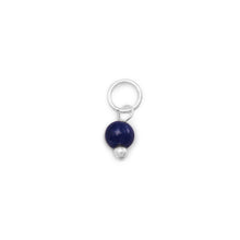 Load image into Gallery viewer, Corundum Bead Charm - September Birthstone
