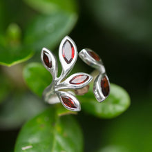 Load image into Gallery viewer, Morgan le Fey Garnet Ring
