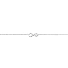 Load image into Gallery viewer, 9&quot; + 1&quot; Infinity Symbol Anklet
