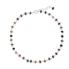 Load image into Gallery viewer, Colorful! Multi-Color Tourmaline Anklet
