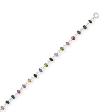 Load image into Gallery viewer, Colorful! Multi-Color Tourmaline Anklet
