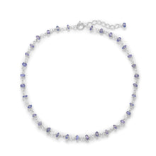 Load image into Gallery viewer, Lavender Love! Tanzanite Anklet
