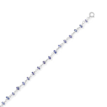 Load image into Gallery viewer, Lavender Love! Tanzanite Anklet

