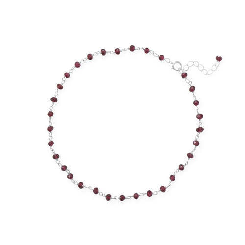 Glam and Gleaming Garnet! 9.5