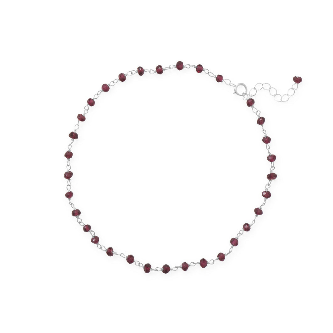 Glam and Gleaming Garnet! 9.5