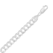 Load image into Gallery viewer, Diamond Cut Charm Bracelet (7mm)

