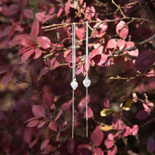 Load image into Gallery viewer, Heart Threader Earrings
