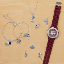 Load image into Gallery viewer, Corundum Bead Charm - September Birthstone
