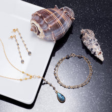 Load image into Gallery viewer, Sofia Labradorite Necklace
