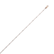 Load image into Gallery viewer, Pink Gold Filled Satellite Chain (0.5mm)
