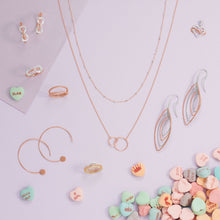 Load image into Gallery viewer, Pink Gold Filled Satellite Chain (0.5mm)
